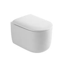 Плитка Boheme Flow Унитаз FLOW подвесной c сиденьем белый поверхность глянец