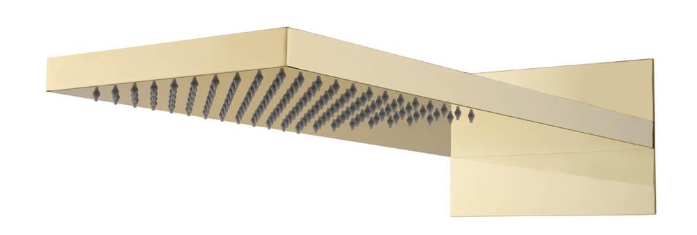 Плитка Boheme Fusion Верхний душ FUSION золото брашированное  поверхность брашированная