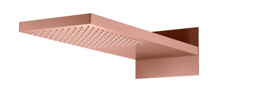 Плитка Boheme Fusion Верхний душ FUSION медь  поверхность брашированная