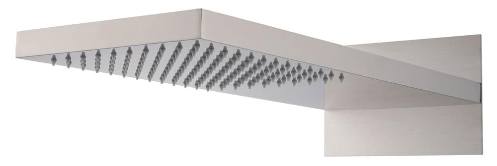 Плитка Boheme Fusion Верхний душ FUSION никель  поверхность брашированная