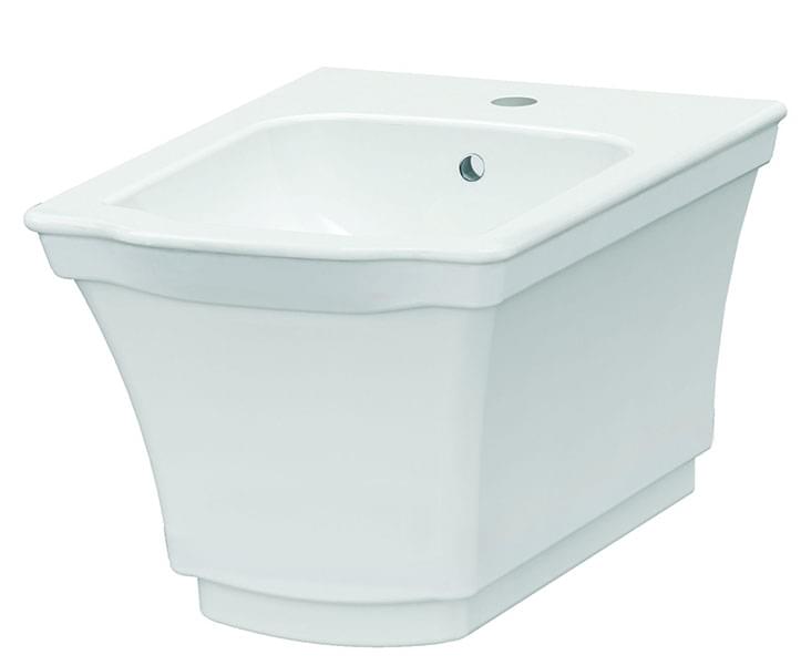 Плитка Boheme Hermitage Биде HERMITAGE подвесное белый  поверхность глянец