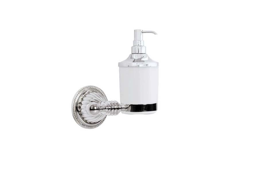 Плитка Boheme Hermitage Дозатор HERMITAGE для жидкого мыла хром  поверхность глянец