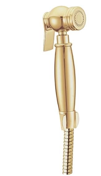 Плитка Boheme Imperiale Гигиеническая лейка IMPERIALE без кронштейна золото  поверхность глянец