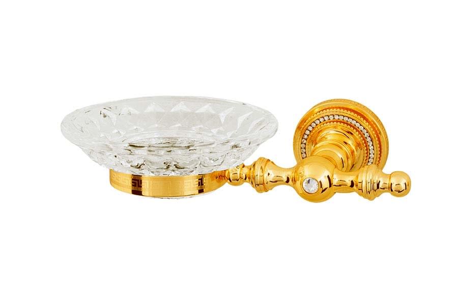 Плитка Boheme Imperiale Мыльница IMPERIALE золото  поверхность глянец