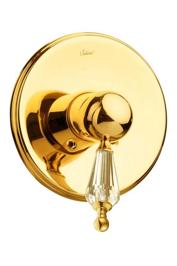 Плитка Boheme Imperiale Смеситель IMPERIALE RIPRESA для душа встроенный золото  поверхность глянец