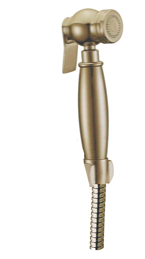 Плитка Boheme Medici Гигиеническая лейка MEDICI без кронштейна бронза  поверхность глянец