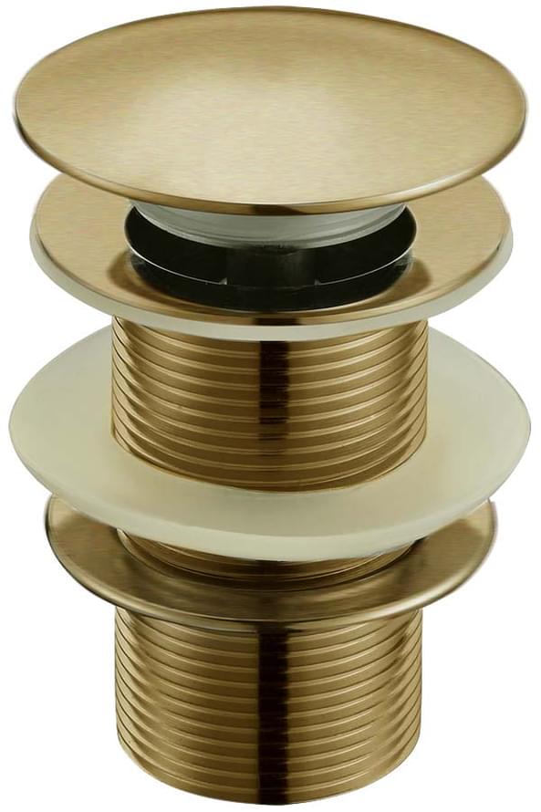 Плитка Boheme Medici Донный клапан MEDICI клик-клак для раковины без перелива бронза  поверхность глянец