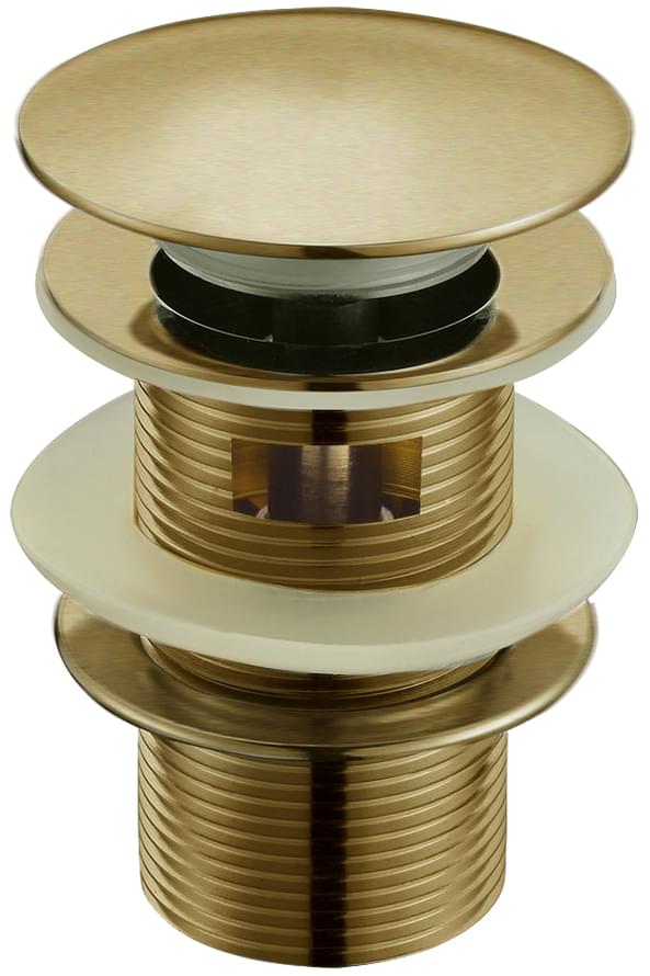 Плитка Boheme Medici Донный клапан MEDICI клик-клак для раковины с переливом бронза  поверхность глянец