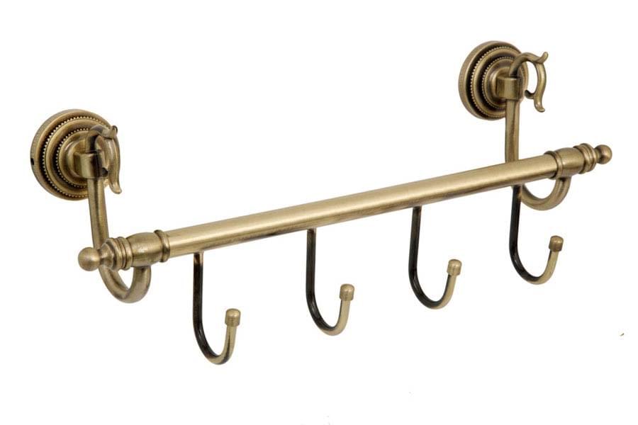 Плитка Boheme Medici Крючок MEDICI четверной бронза  поверхность глянец