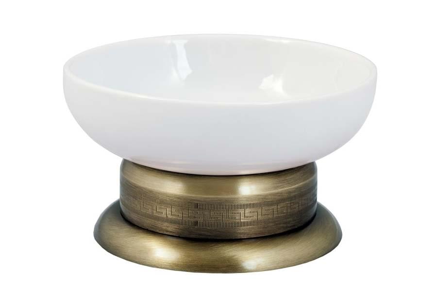 Плитка Boheme Medici Мыльница MEDICI настольная бронза  поверхность глянец