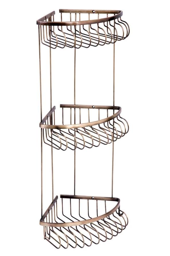 Плитка Boheme Medici Полка MEDICI угловая тройная бронза  поверхность глянец