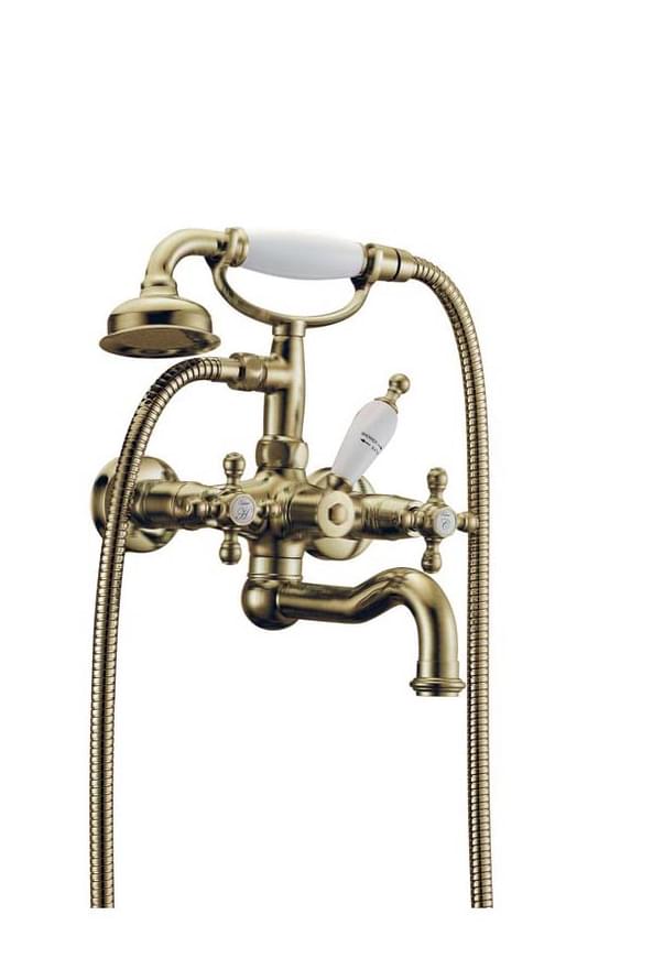 Плитка Boheme Medici Смеситель MEDICI PRESENTE для ванны бронза  поверхность глянец
