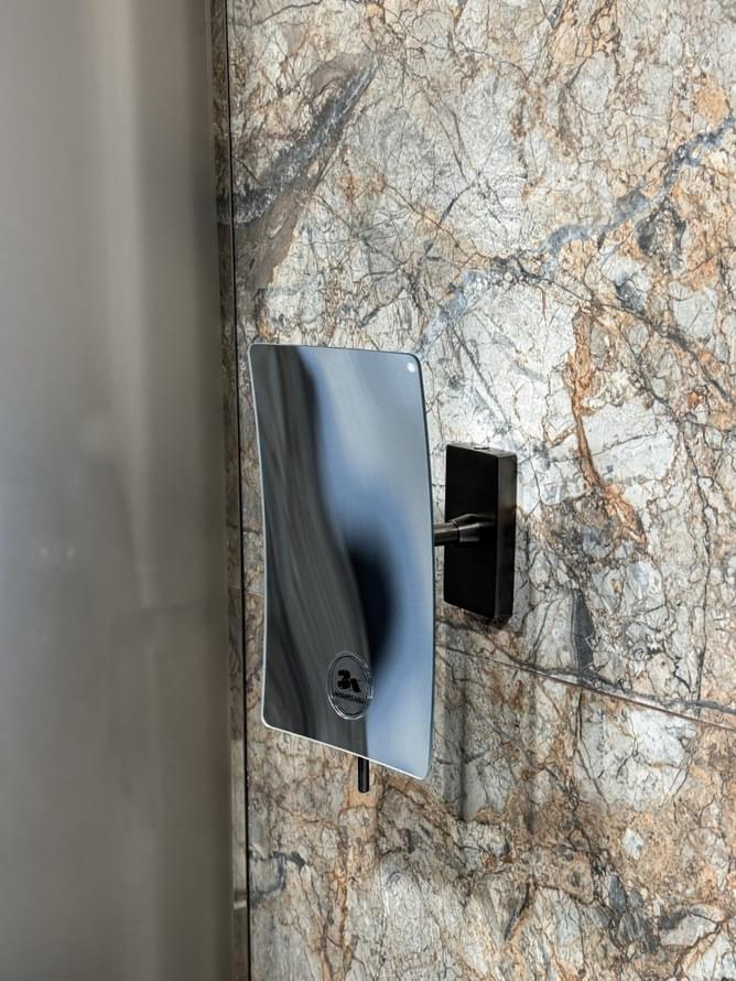 Плитка Boheme Modern Зеркало MODERN косметическое настенное оружейная сталь  поверхность брашированная