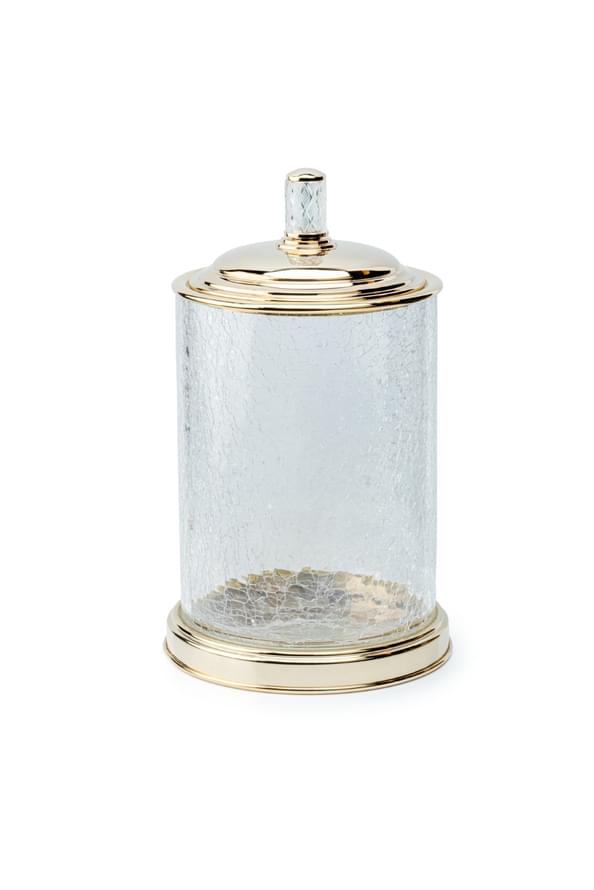 Плитка Boheme Murano Ведро MURANO CRISTAL для мусора золото  поверхность глянец