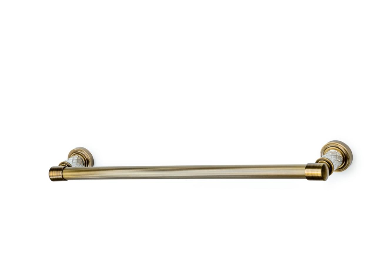 Плитка Boheme Murano Держатель MURANO CRISTAL для полотенца бронза  поверхность глянец