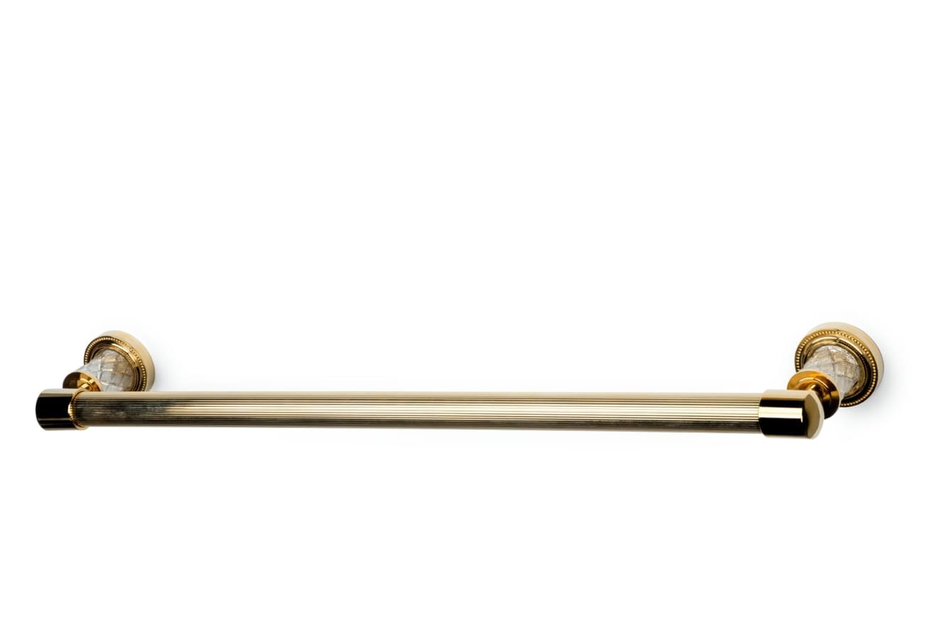 Плитка Boheme Murano Держатель MURANO CRISTAL для полотенца золото  поверхность глянец