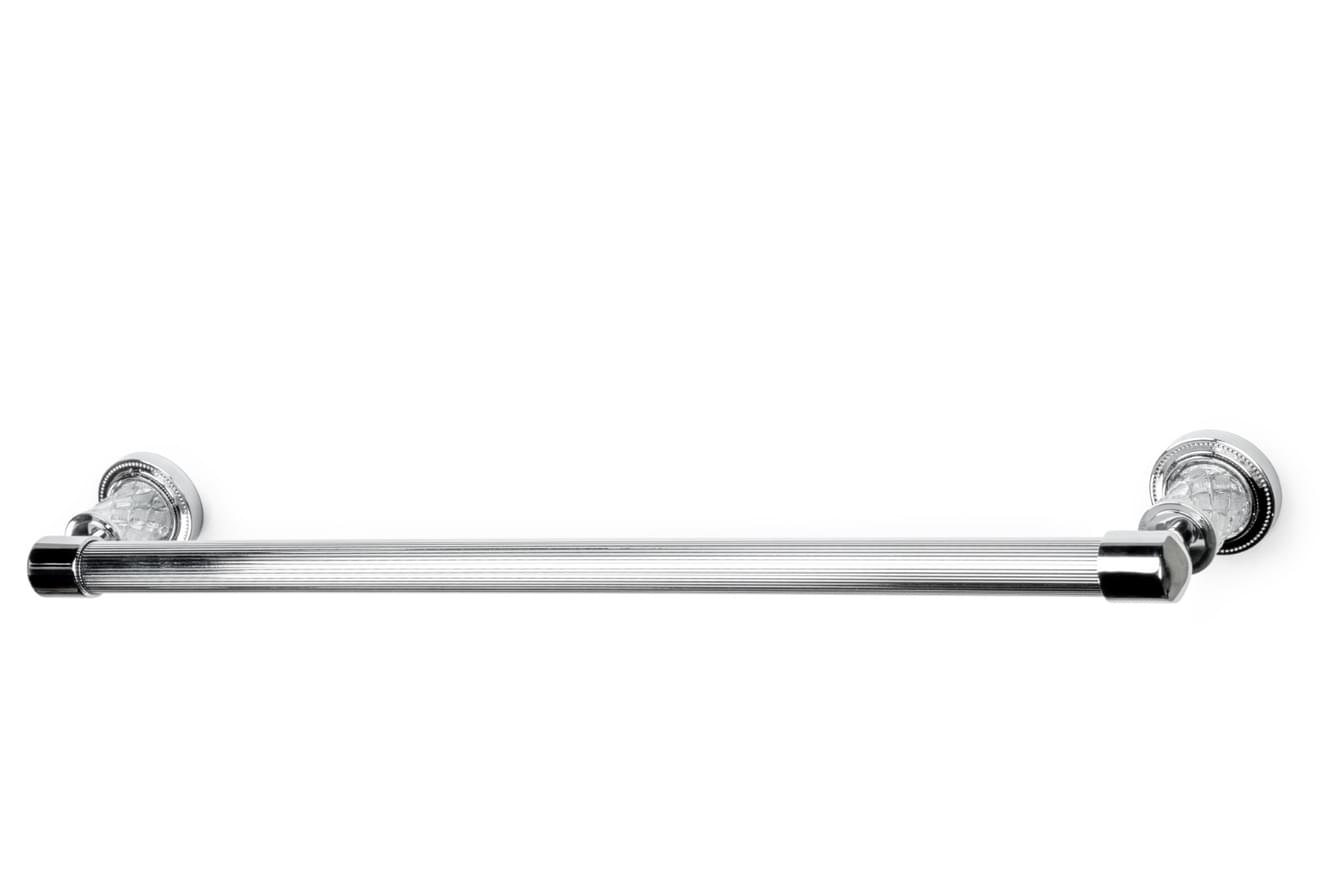 Плитка Boheme Murano Держатель MURANO CRISTAL для полотенца хром  поверхность глянец