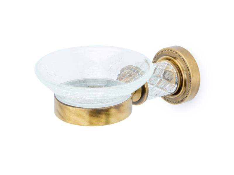 Плитка Boheme Murano Мыльница MURANO CRISTAL бронза  поверхность глянец