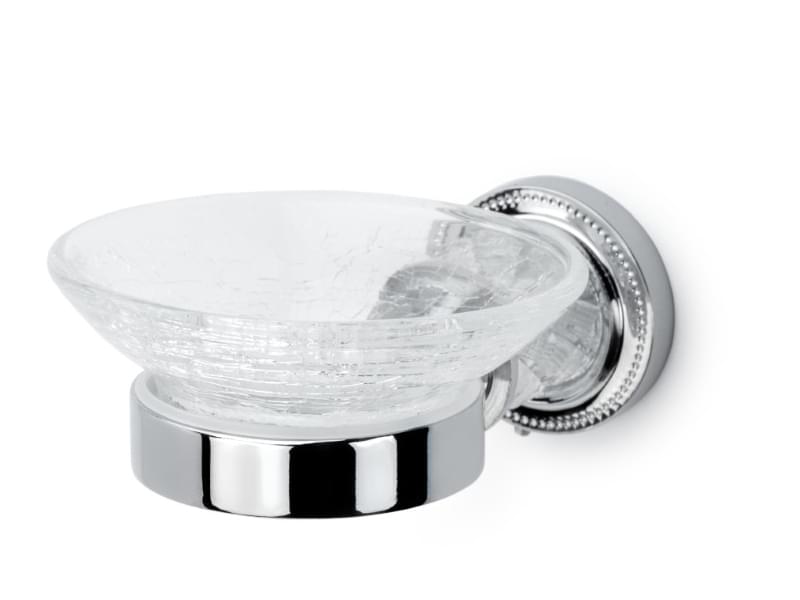 Плитка Boheme Murano Мыльница MURANO CRISTAL хром  поверхность глянец