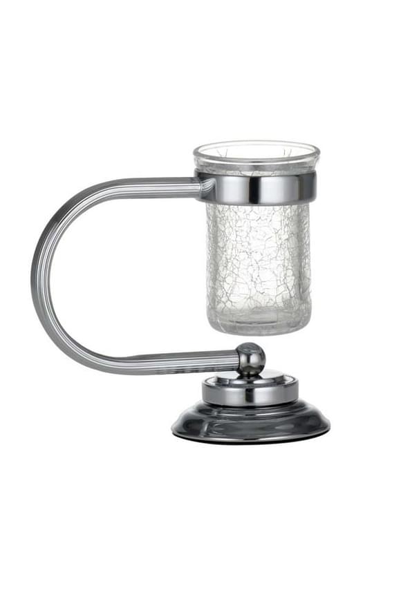 Плитка Boheme Murano Стакан MURANO настольный хром  поверхность глянец