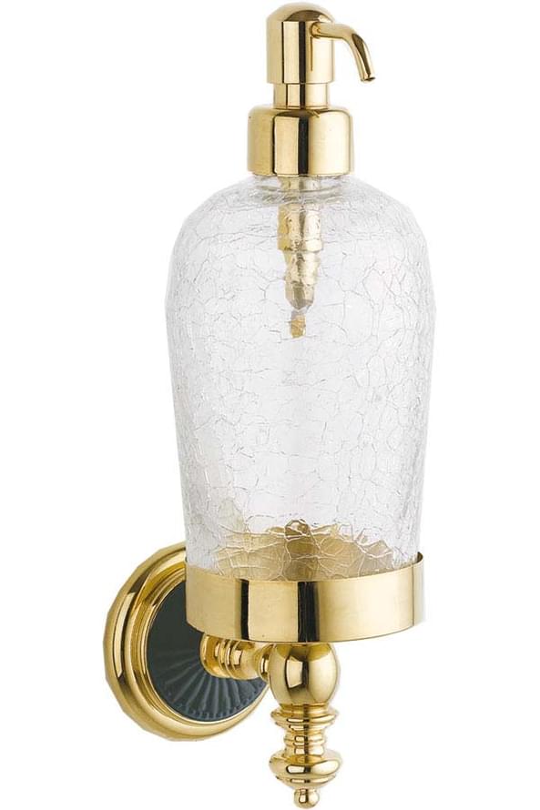 Плитка Boheme Palazzo Дозатор PALAZZO для жидкого мыла золото/черный  поверхность глянец