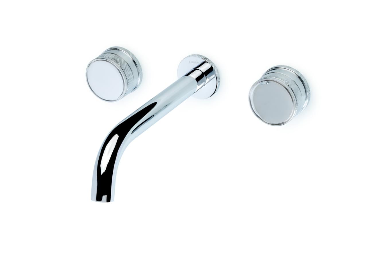 Плитка Boheme Prestige Смеситель PRESTIGE для раковины настенный с внутренней частью хром  поверхность глянец