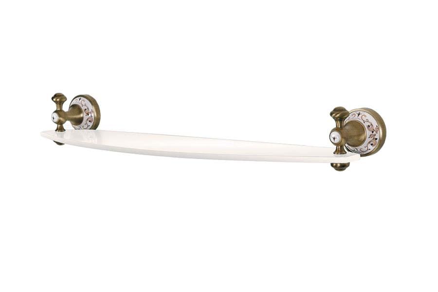 Плитка Boheme Provanse Полка PROVANSE бронза/белый  поверхность глянец