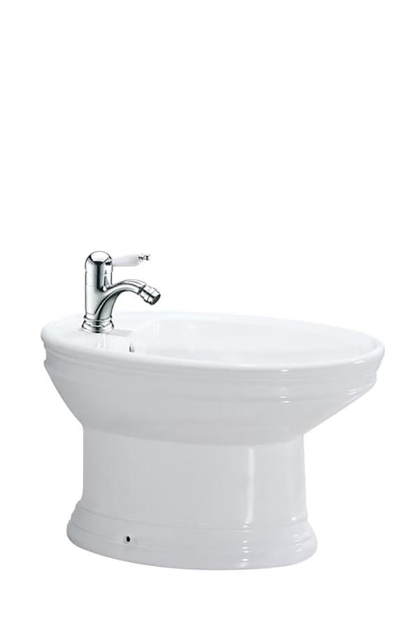 Плитка Boheme Puro Биде PURO напольное белый  поверхность глянец