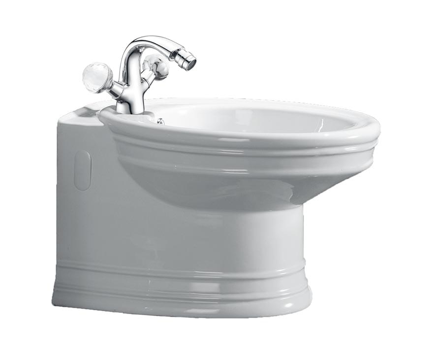 Плитка Boheme Puro Биде PURO подвесное белый  поверхность глянец