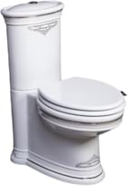 Плитка Boheme Puro Унитаз PURO напольный с бачком без сиденья белый/хром поверхность глянец