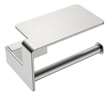 Плитка Boheme Q Держатель Q для т/б с полкой никель  поверхность брашированная