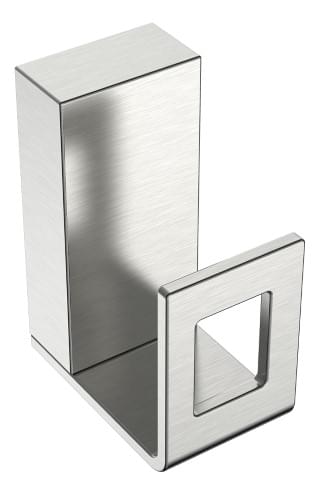 Плитка Boheme Q Крючок Q никель  поверхность брашированная