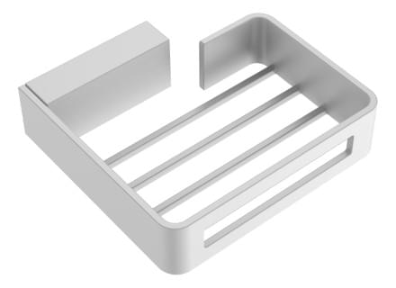 Плитка Boheme Q Мыльница Q белый матовый  поверхность матовая