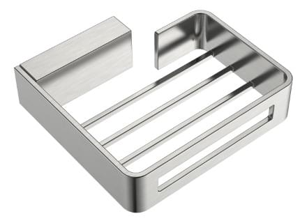 Плитка Boheme Q Мыльница Q никель  поверхность брашированная