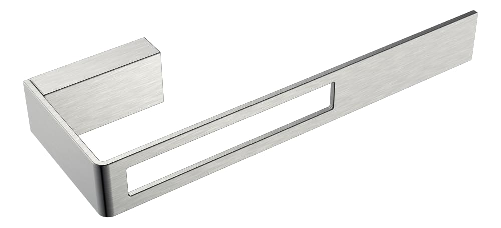 Плитка Boheme Q Полотенцедержатель Q никель  поверхность брашированная