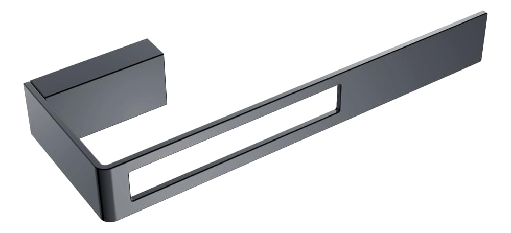 Плитка Boheme Q Полотенцедержатель Q оружейная сталь  поверхность глянец