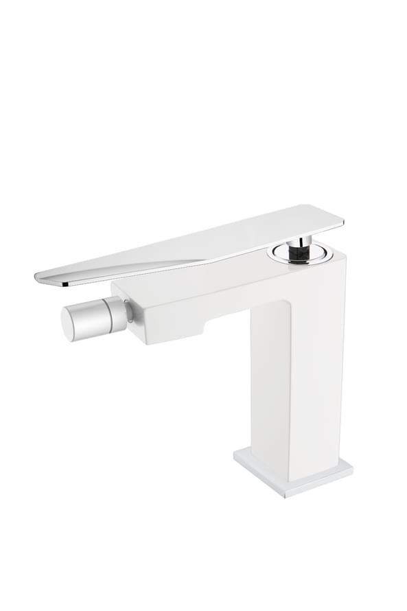 Плитка Boheme Q Смеситель Q 2 для биде белый/хром  поверхность глянец