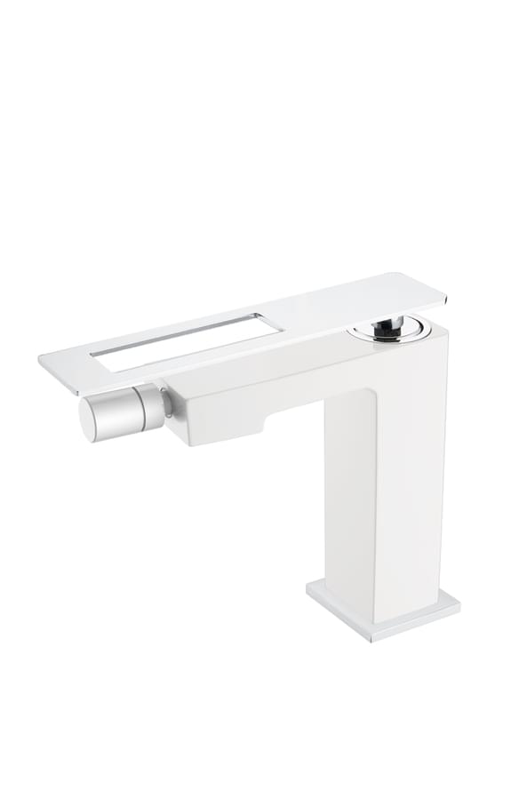 Плитка Boheme Q Смеситель Q для биде белый/хром  поверхность глянец