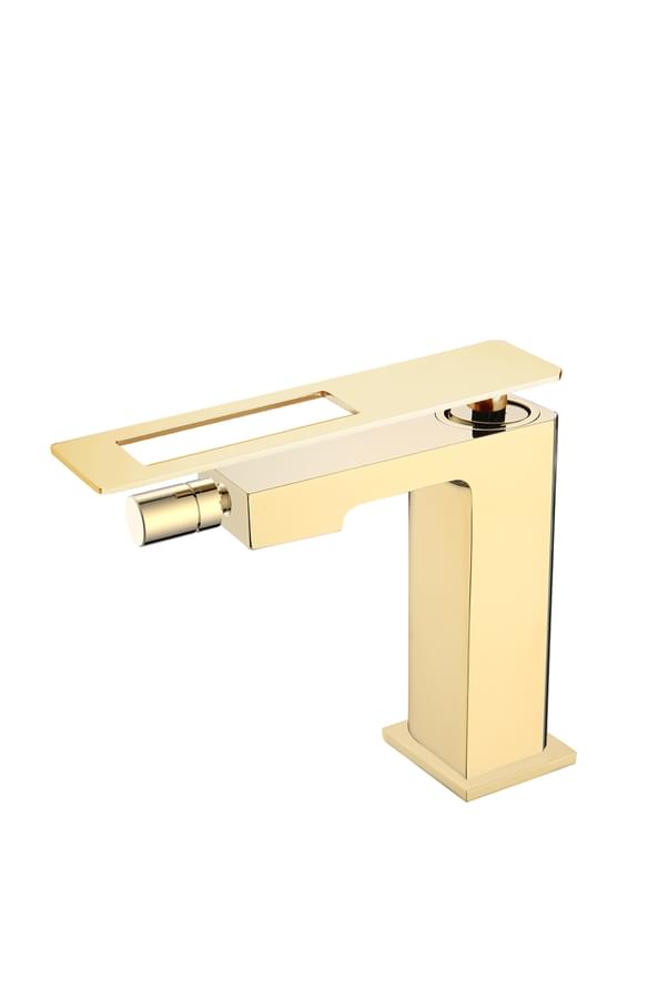 Плитка Boheme Q Смеситель Q для биде золото  поверхность глянец