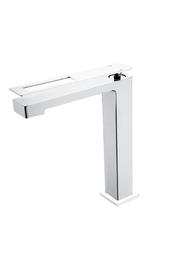 Плитка Boheme Q Смеситель Q для раковины высокий хром  поверхность глянец