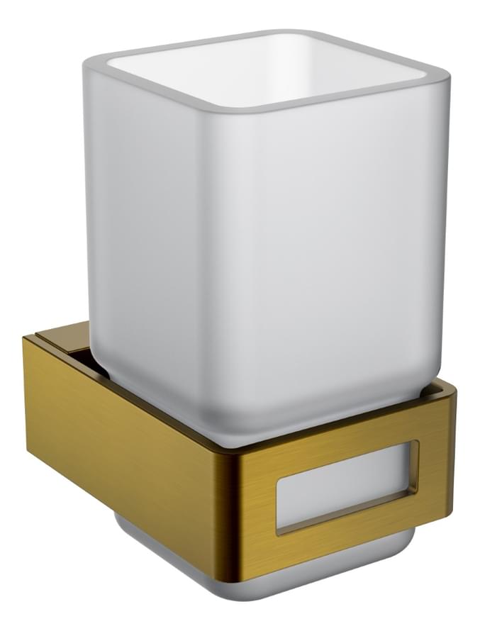 Плитка Boheme Q Стакан Q для зубных щеток бронза  поверхность глянец