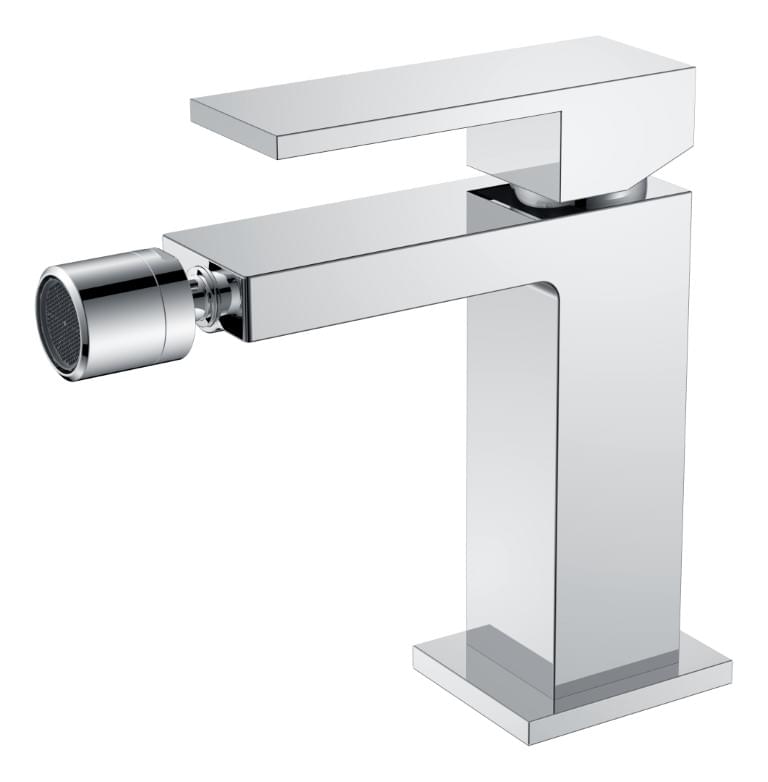 Плитка Boheme Qubic Смеситель QUBIC для биде хром  поверхность глянец