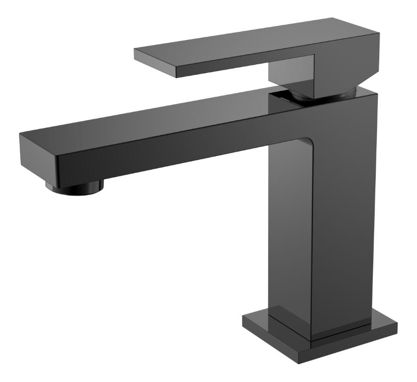Плитка Boheme Qubic Смеситель QUBIC для раковины оружейная сталь  поверхность глянец