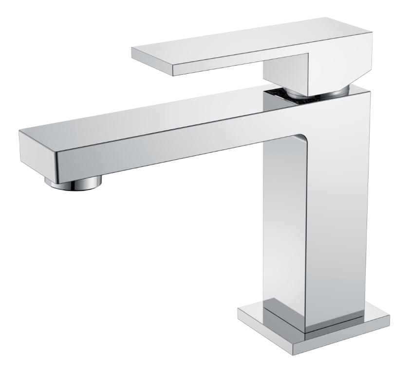 Плитка Boheme Qubic Смеситель QUBIC для раковины хром  поверхность глянец