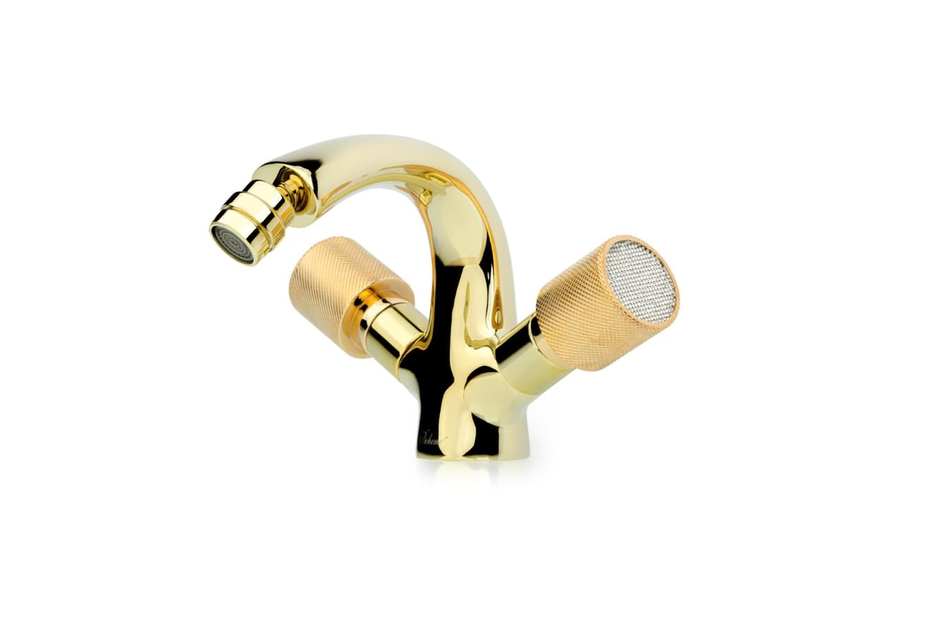 Плитка Boheme Royal Смеситель ROYAL CRISTAL для биде золото  поверхность глянец