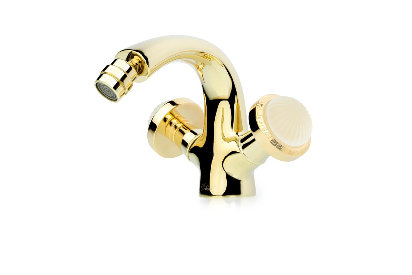 Плитка Boheme Satine Смеситель SATINE для биде золото  поверхность глянец