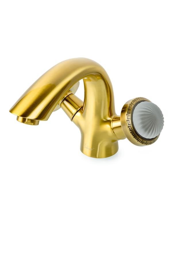 Плитка Boheme Satine Смеситель SATINE для раковины бронза  поверхность глянец