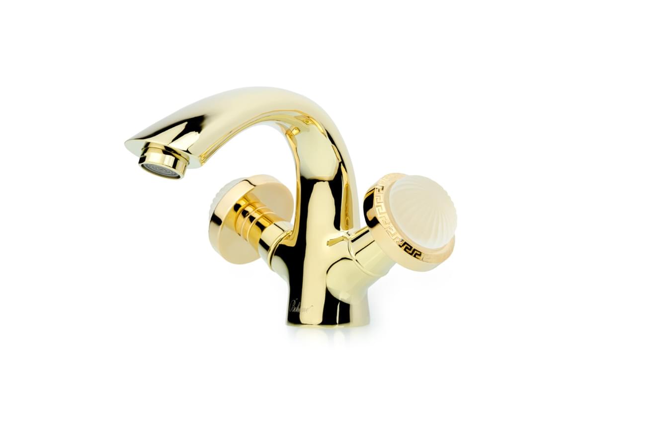 Плитка Boheme Satine Смеситель SATINE для раковины золото  поверхность глянец