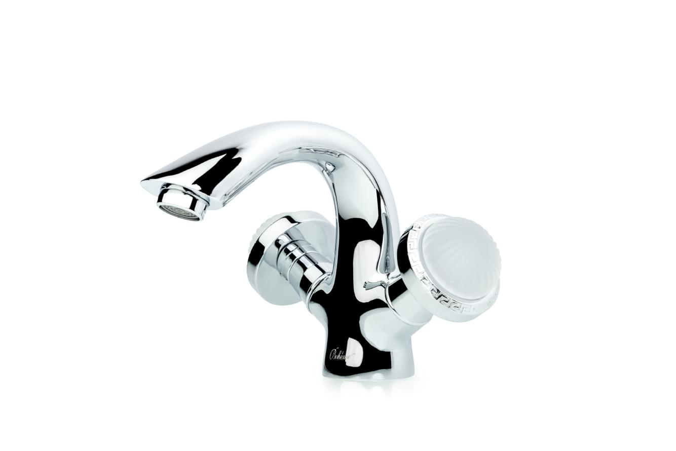 Плитка Boheme Satine Смеситель SATINE для раковины хром  поверхность глянец