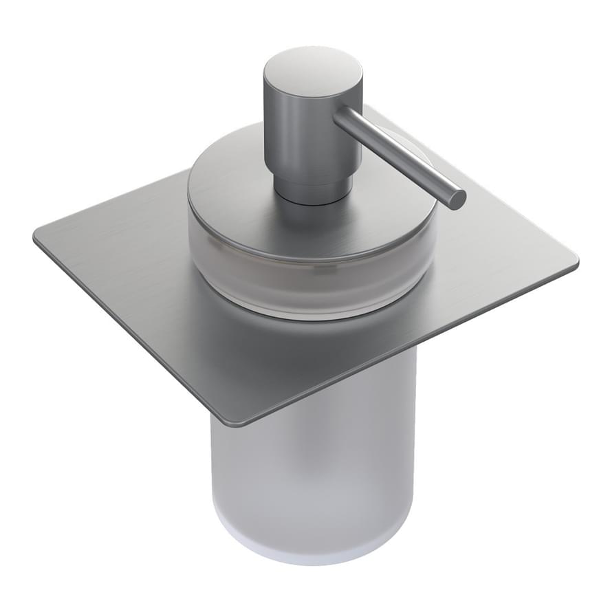 Плитка Boheme Space Дозатор для полки SPACE никель  поверхность брашированная